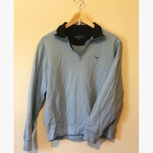 Vineyard Vines Baby Blue 1/4 Zip